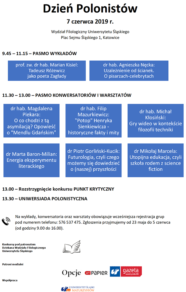 Dzień Polonistów na UŚ