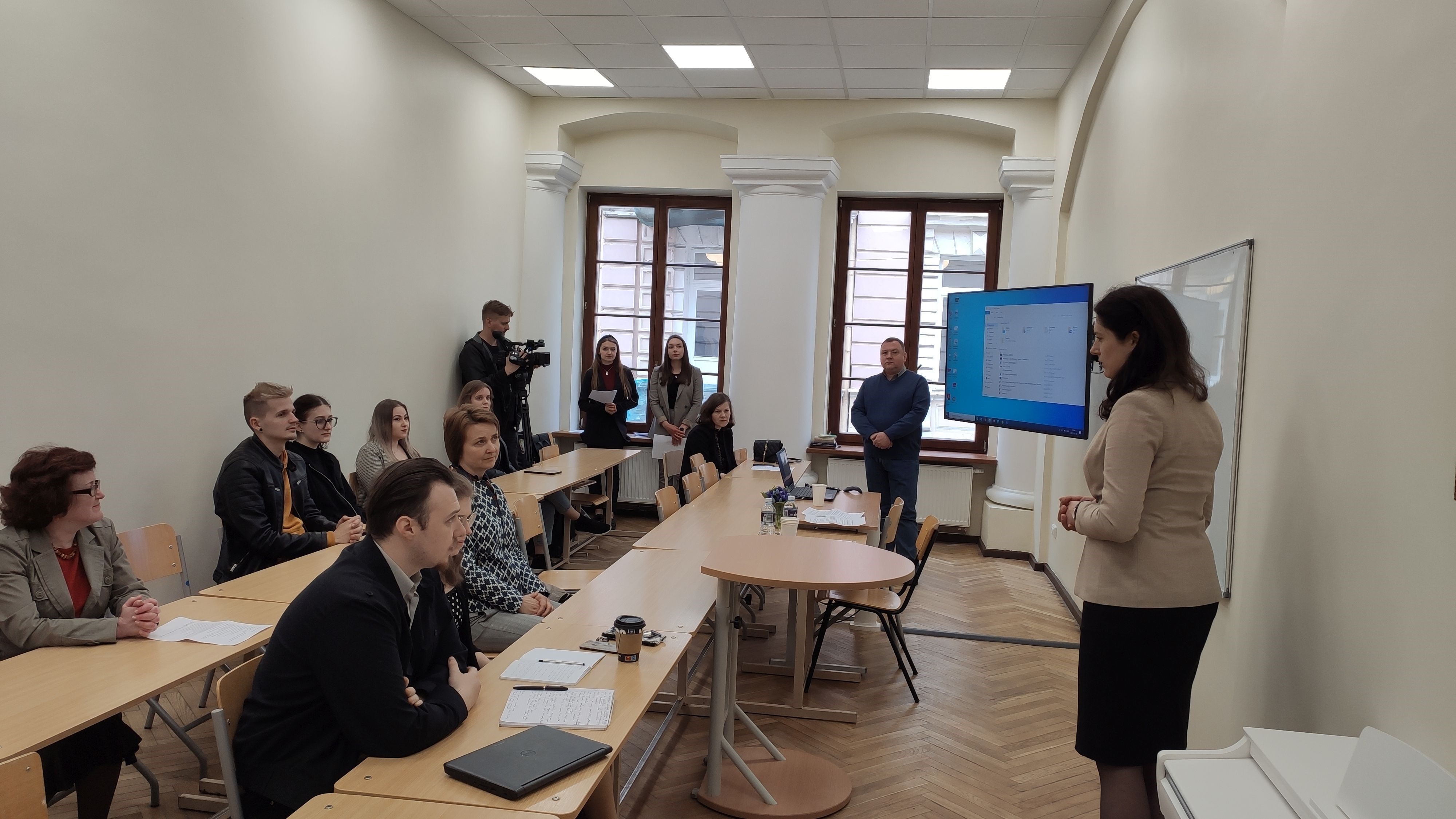 Otwarcie XIX Dni Polonistyki na Uniwersytecie Wileńskim. Fot. Kinga Geben [2022-05-19]