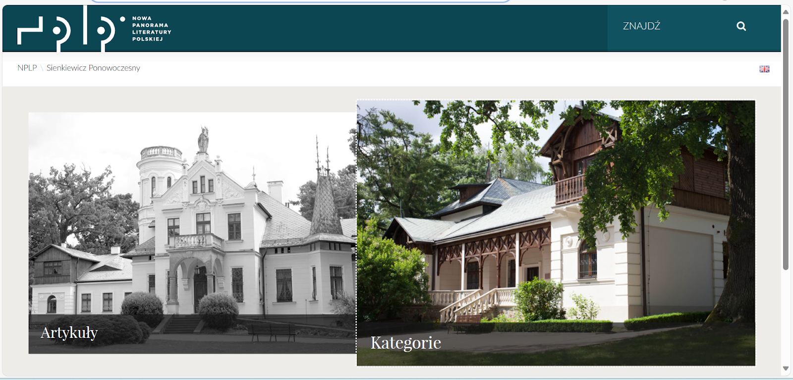 Fot 2. Widok strony https://www.dhi.ac.uk/protestantizm/