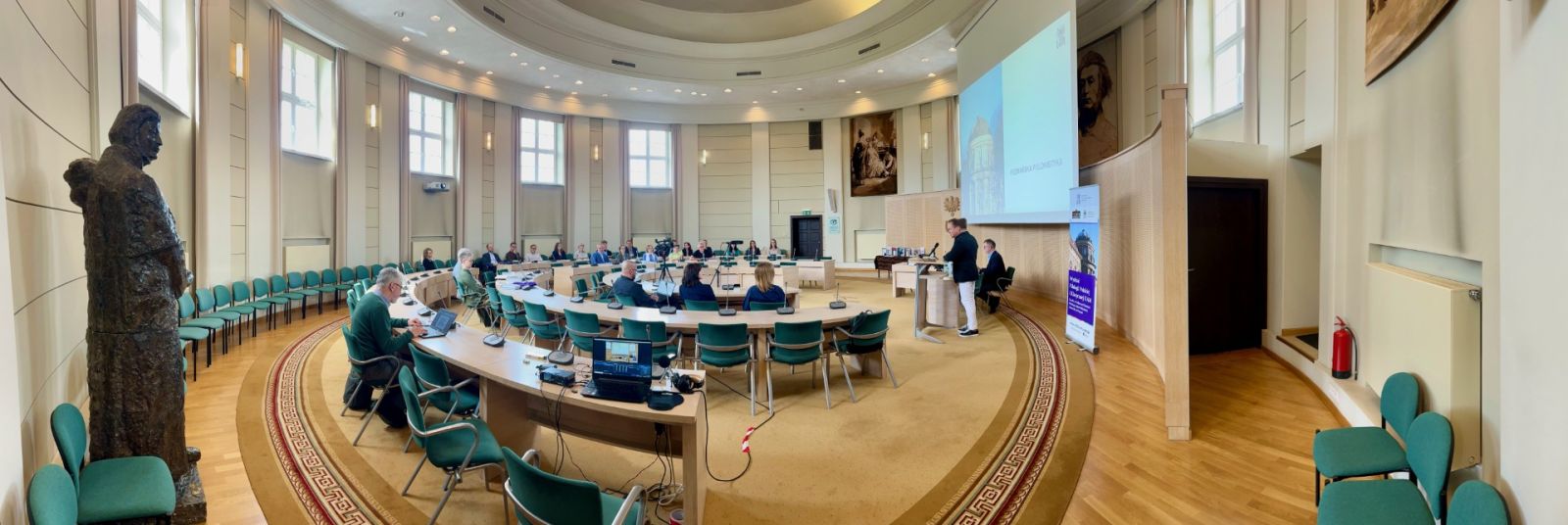 Salon A. Mickiewicza pod Kopułą, fot. Maria Achrem.